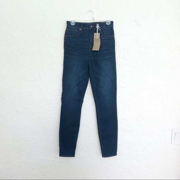 25 Tall Madewell Curvy High Rise Skinny JeanTarren - Picture 3 of 10